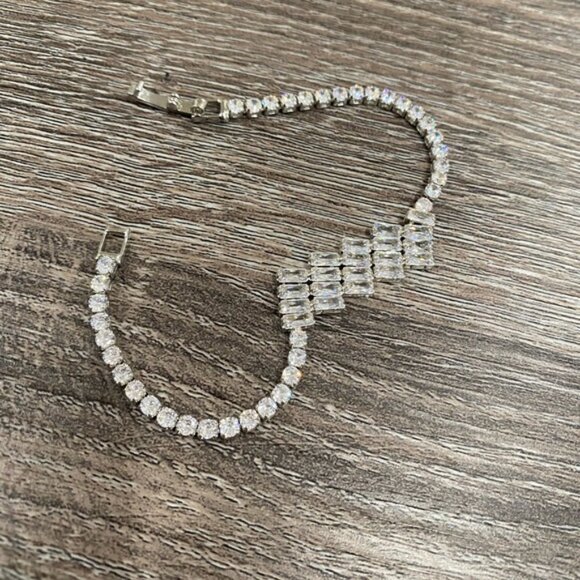 Silver crystal bracelet‎ New - Picture 3 of 3